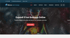 Desktop Screenshot of malonewebdesign.com